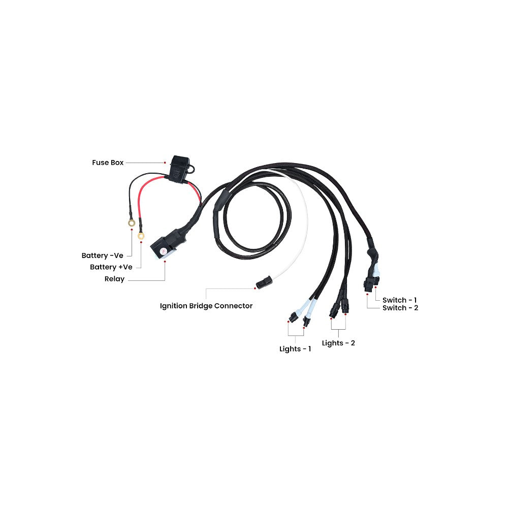 Maddog Dual Wireharness Pro - Motodrift