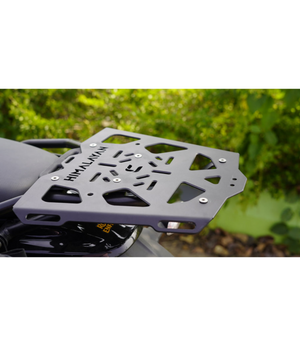 Carbon Racing Wider Top Rack with Load Balancer For Royal Enfield Himalayan 450 - Motodrift