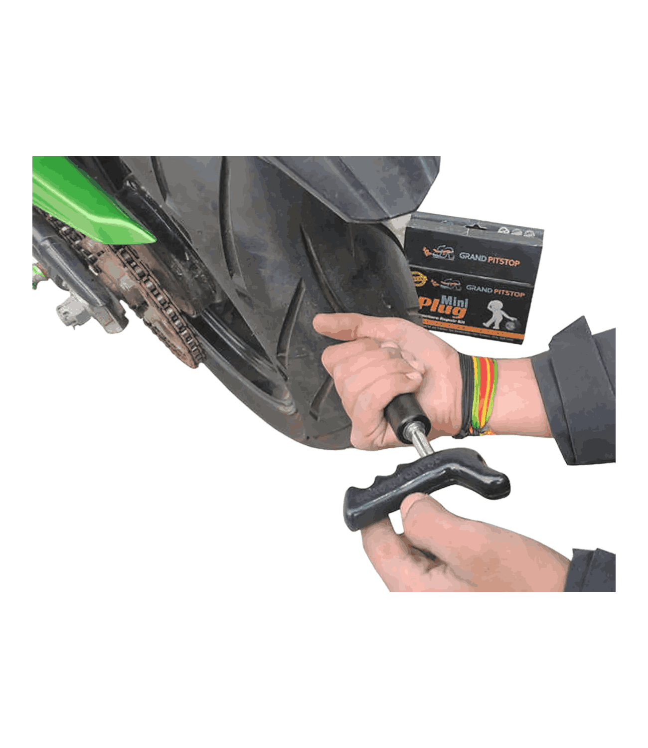 Grand Pitstop Mini Plug Puncture Repair Kit - Motodrift