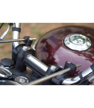 Carbon Racing Wanderer Premium Windshield For Royal Enfield Meteor 350 - Motodrift