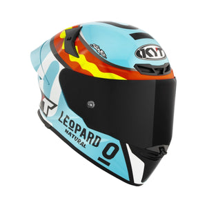 KYT TT Revo Leopard Spanish Replica (Gloss) - Motodrift