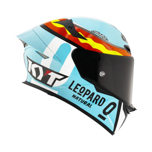 KYT TT Revo Leopard Spanish Replica (Gloss) - Motodrift