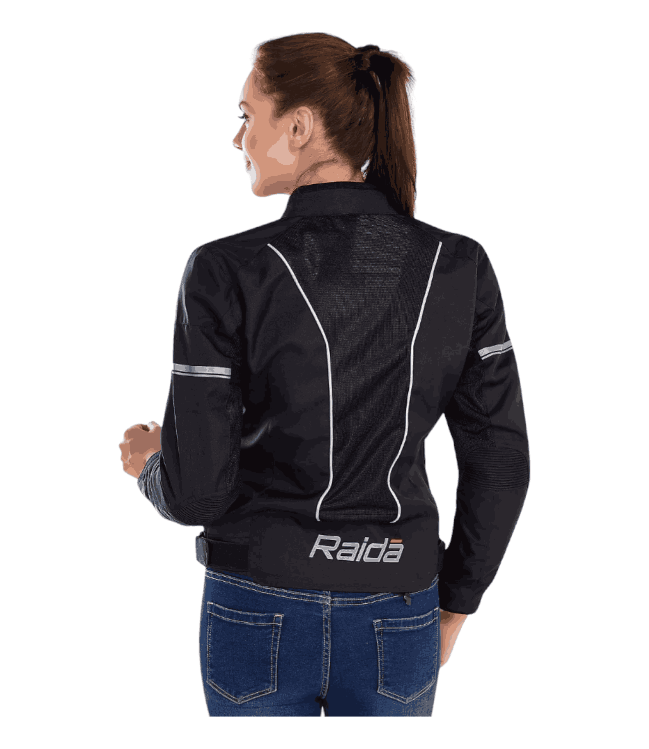 Raida Empress Women’s Riding Jacket - Black - Motodrift
