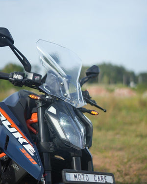 Duke 390 Gen 3 Visor with Clamp - Motodrift