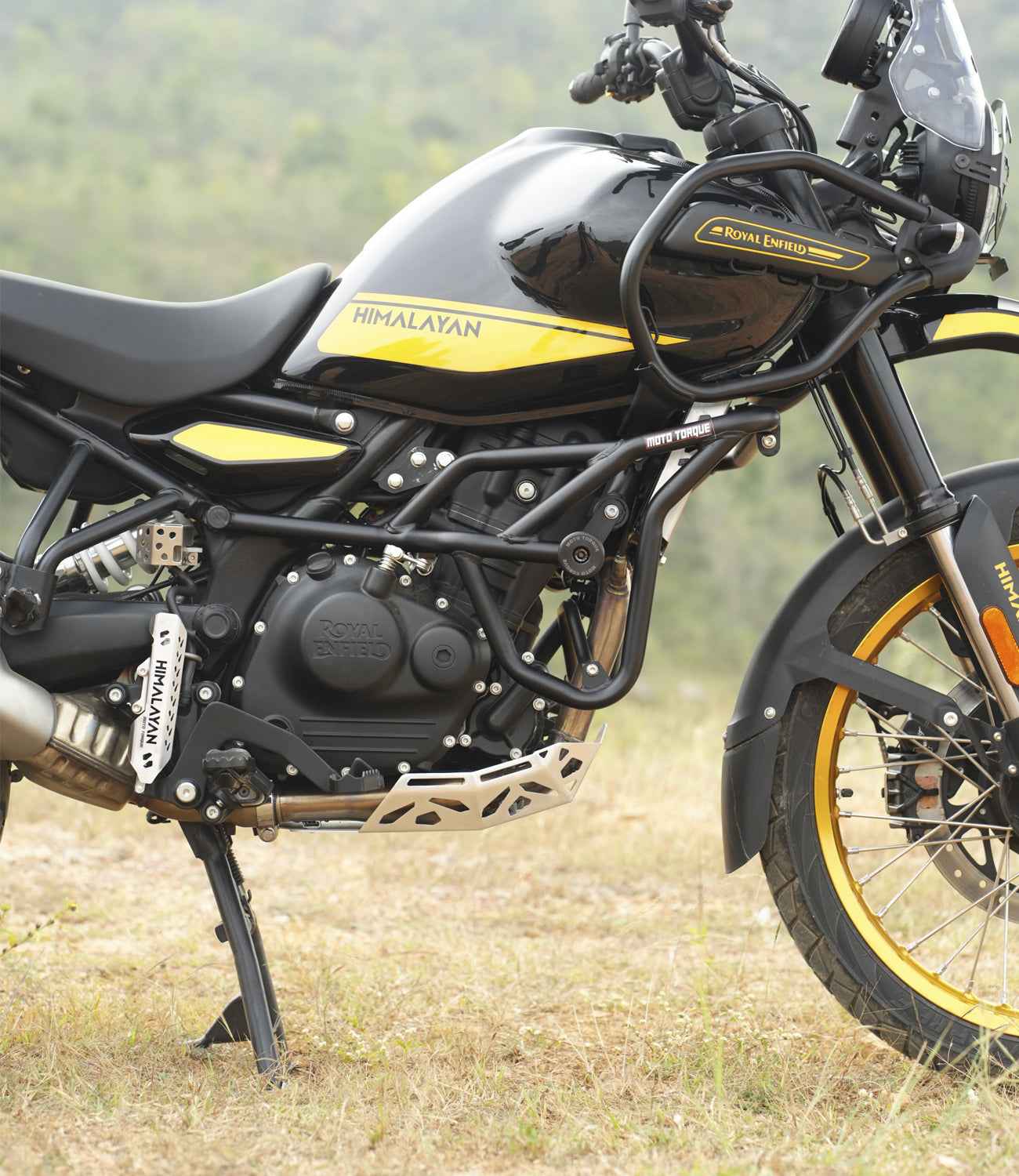 Moto Torque Panther Crash Guard For Royal Enfield Himalayan 450 - Motodrift