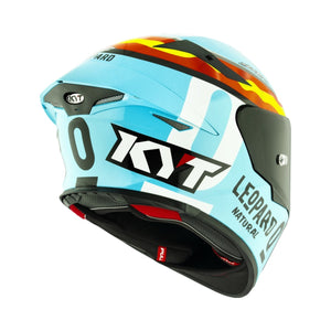 KYT TT Revo Leopard Spanish Replica (Gloss) - Motodrift