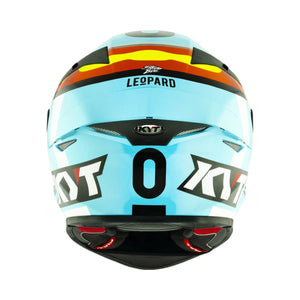 KYT TT Revo Leopard Spanish Replica (Gloss) - Motodrift