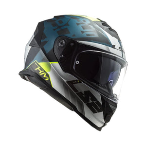 LS2 FF800 Storm II Sprinter M.Silver Cobalt - 06 - Motodrift