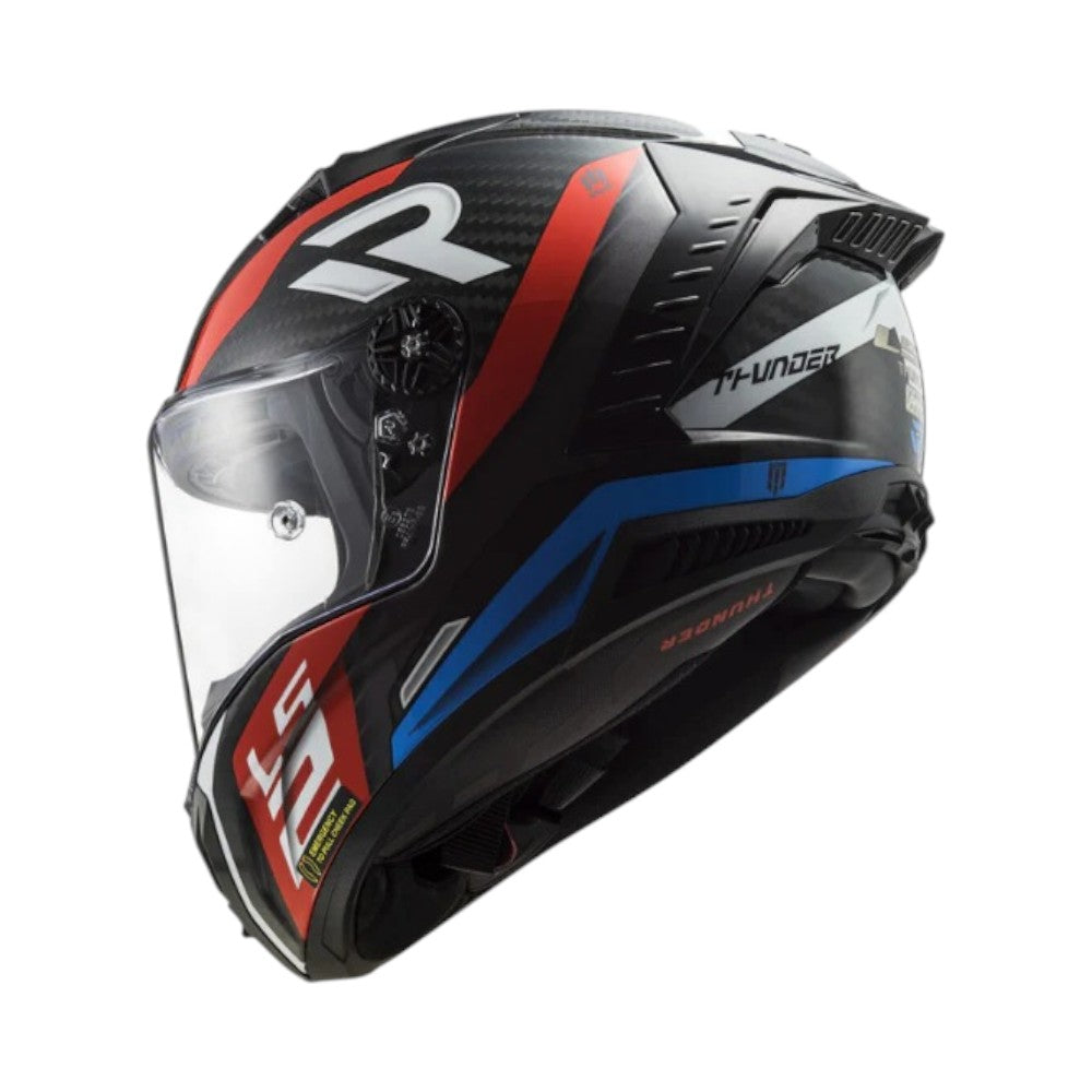 LS2 FF805 Thunder Carbon Supra Red Blue-06 - Motodrift