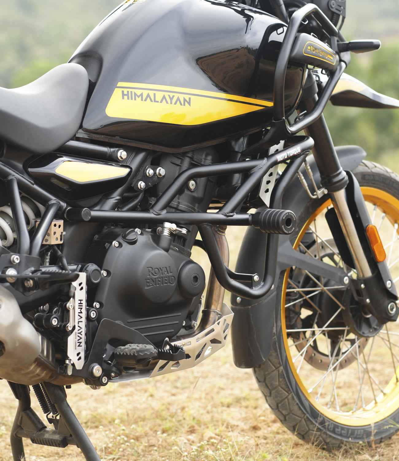 Moto Torque Panther Crash Guard For Royal Enfield Himalayan 450 - Motodrift