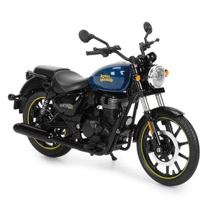 Meteor 350 Miniature Fireball Blue (Scale Model 1:12) - Motodrift