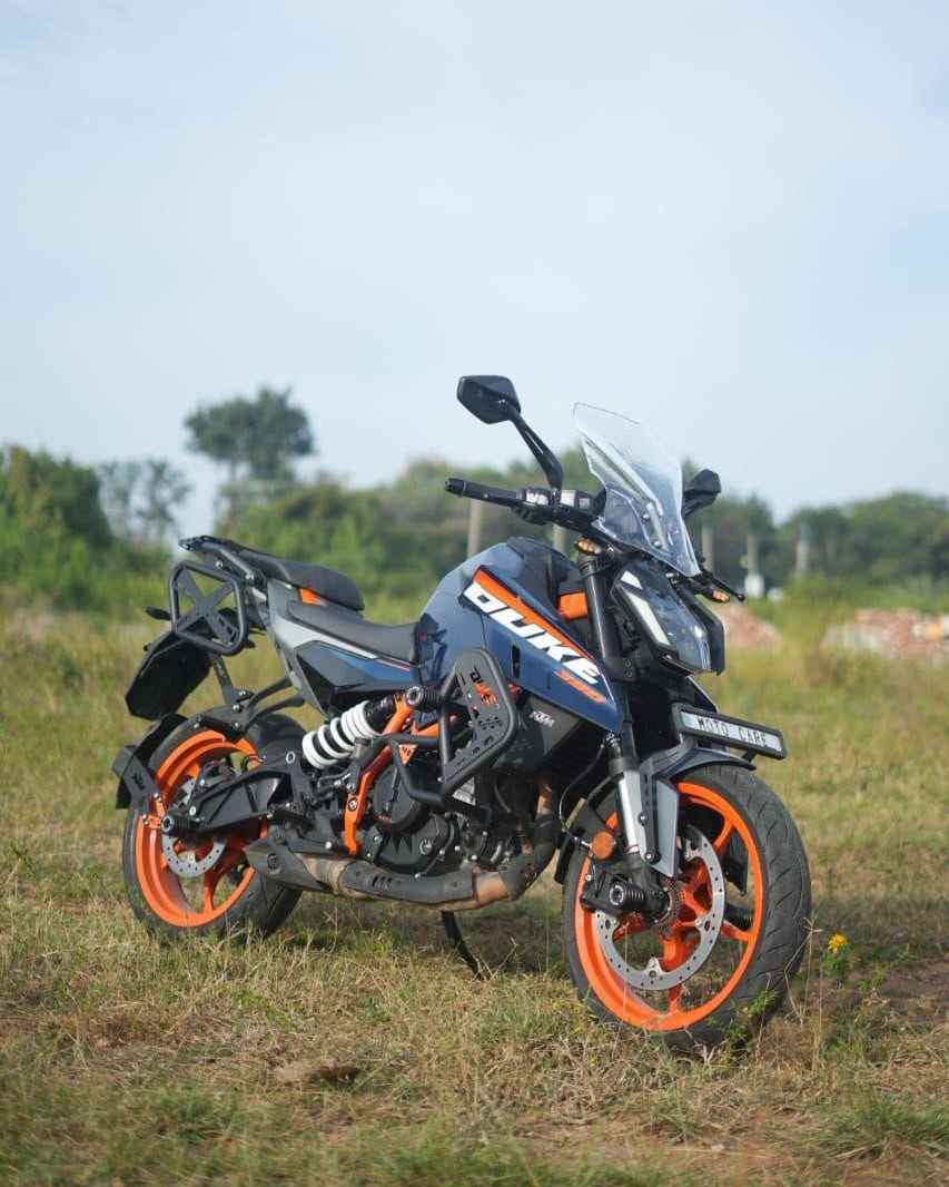 Crash Guard With Sliders For KTM Duke 390 Gen 3 - Motodrift