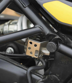 Moto Torque Reservoir Oil Guard For Royal Enfield Himalayan 450 Stainless Steel - Motodrift