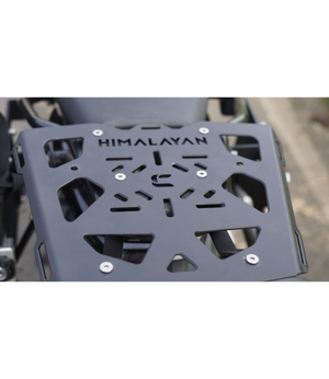 Carbon Racing Wider Top Rack with Load Balancer For Royal Enfield Himalayan 450 - Motodrift