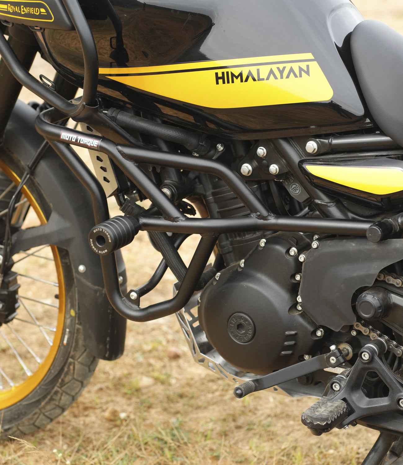 Moto Torque Panther Crash Guard For Royal Enfield Himalayan 450 - Motodrift