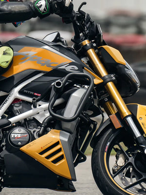 Apache RTR 310 Thanos Crash Guard With Slider - Motodrift