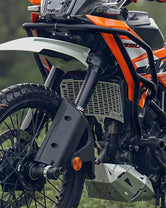 LCB KTM ADV 390 2025 Model Vector Radiator Grill - Silver Aluminium - Motodrift