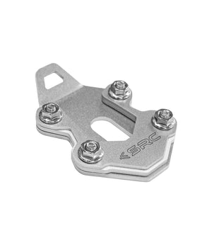 SRC Protective Aluminum Cargo Tail Rack (V2) For Suzuki V-Strom 800DE - Silver - Motodrift