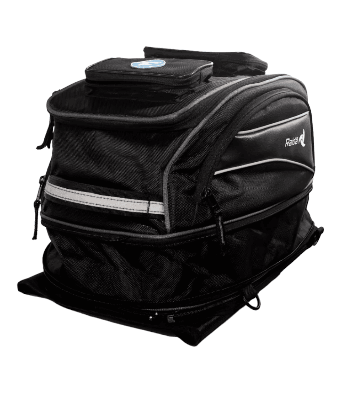 Raida GPS-Series Magnetic Tank Bag (Grey) - Motodrift