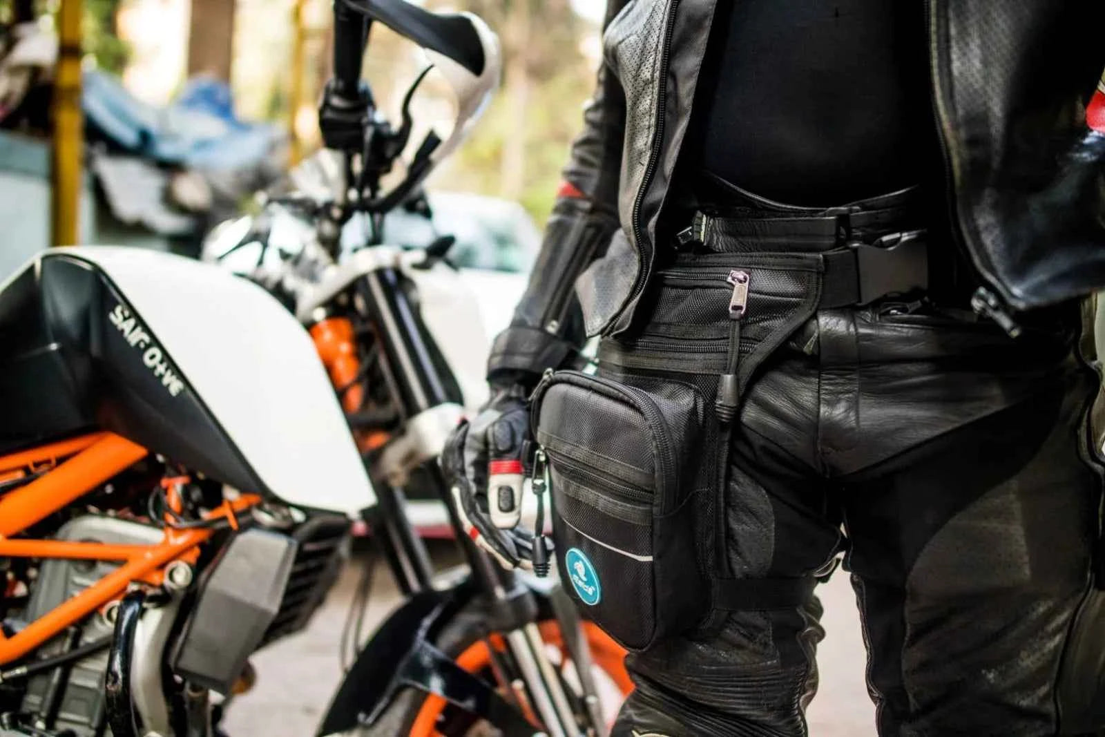 Raida ThruX Motorcycle Thigh Bag - Motodrift