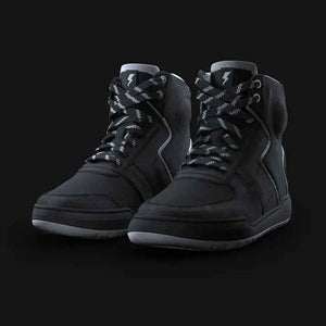 Clan Shoes SNKR Stealth Edition Black Grey - Motodrift