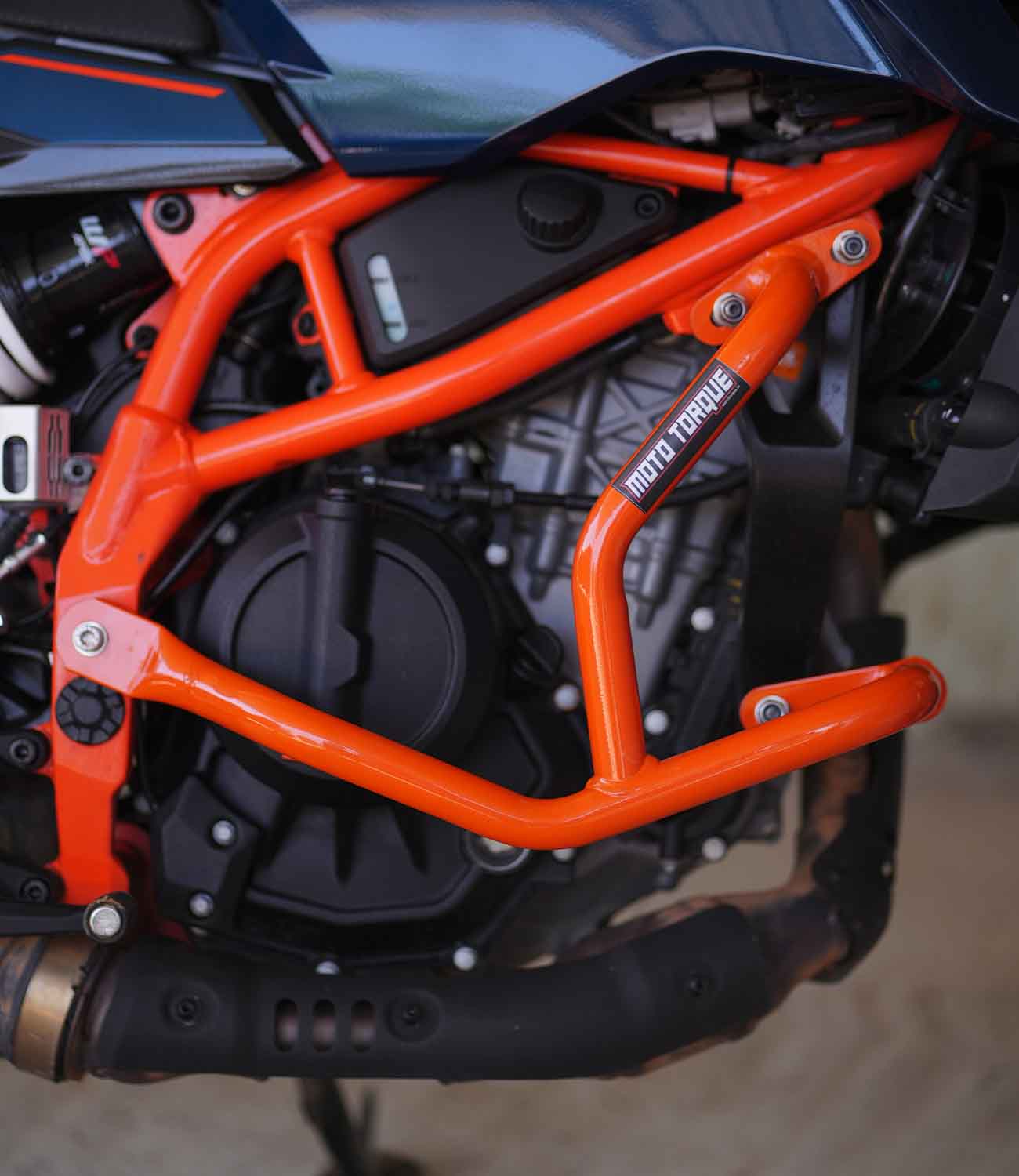 Moto Torque Beetle Crash Guard For KTM Duke 250 (Gen 2) / 390 (Gen 3) - Motodrift