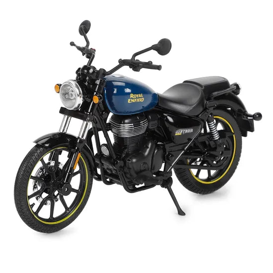 Meteor 350 Miniature - Fireball Blue (Scale Model 1:12) - Motodrift