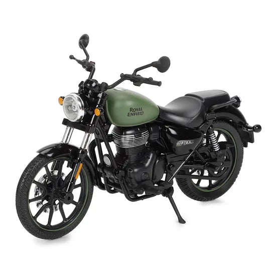 Meteor 350 Miniature - Fireball Matt Green (Scale Model 1:12) - Motodrift