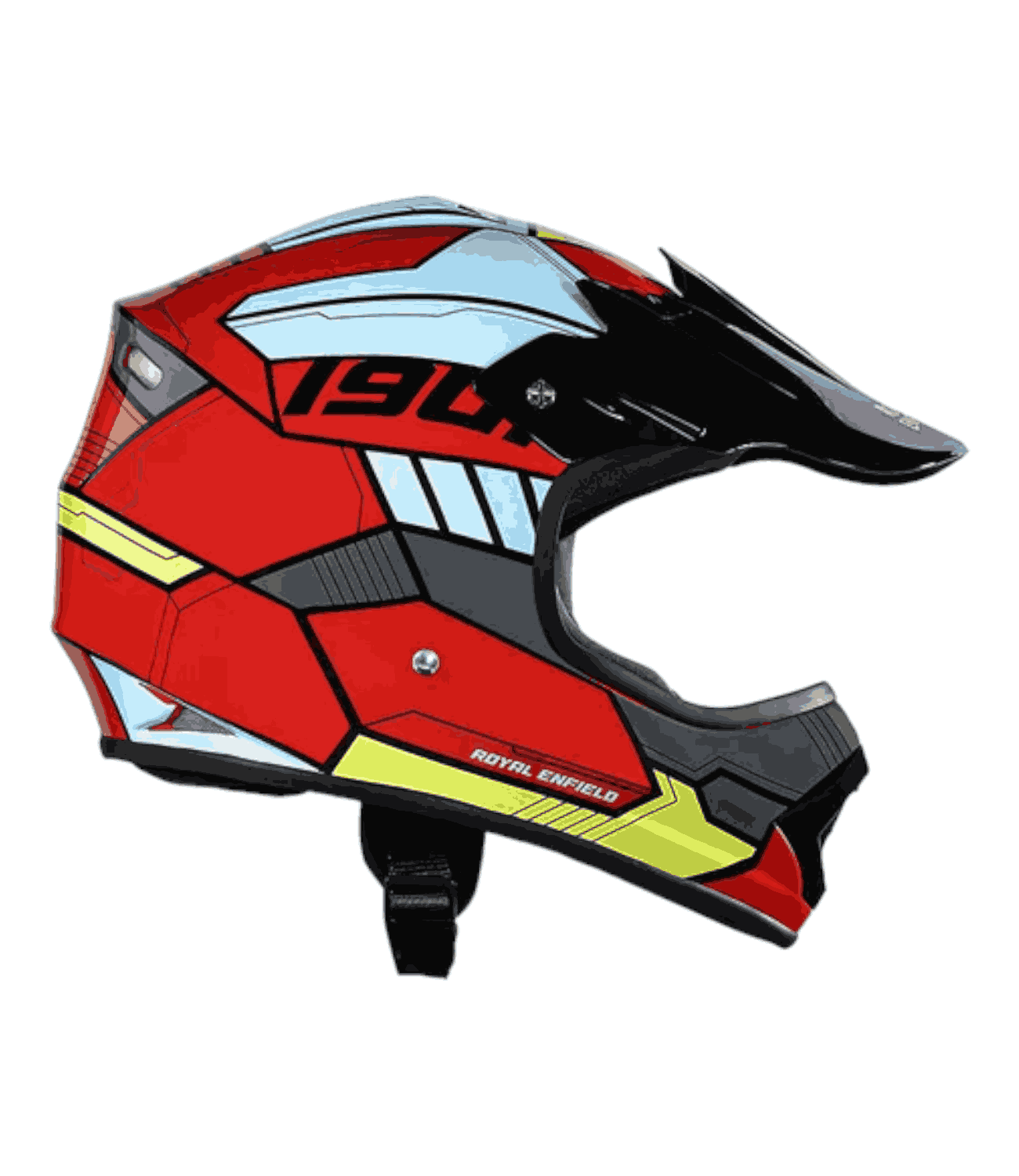 RE Motocross Kids Helmet - Red - Motodrift