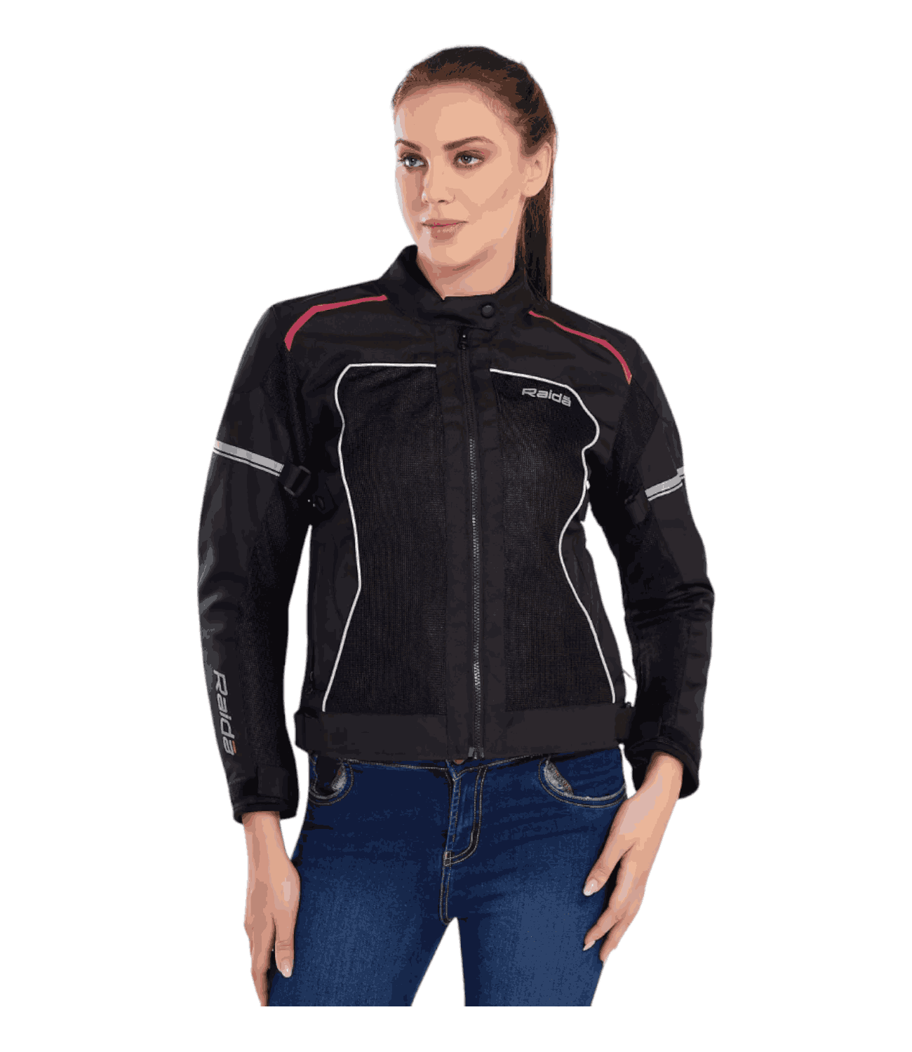 Raida Empress Women’s Riding Jacket - Pink - Motodrift