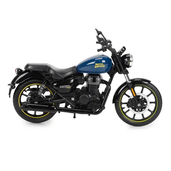 Meteor 350 Miniature - Fireball Blue (Scale Model 1:12) - Motodrift