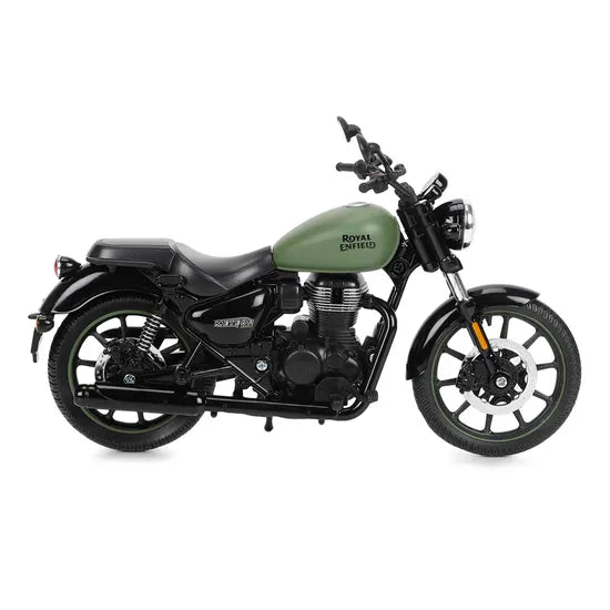 Meteor 350 Miniature - Fireball Matt Green (Scale Model 1:12) - Motodrift