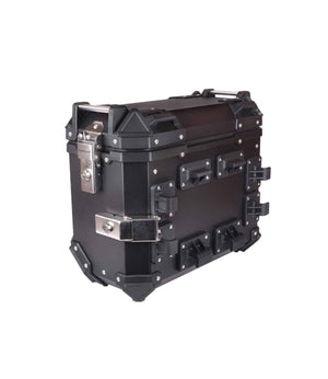 SET Of 3 Combo Of JB Premium Black Top Box + JB Premium Black Panniers - Motodrift