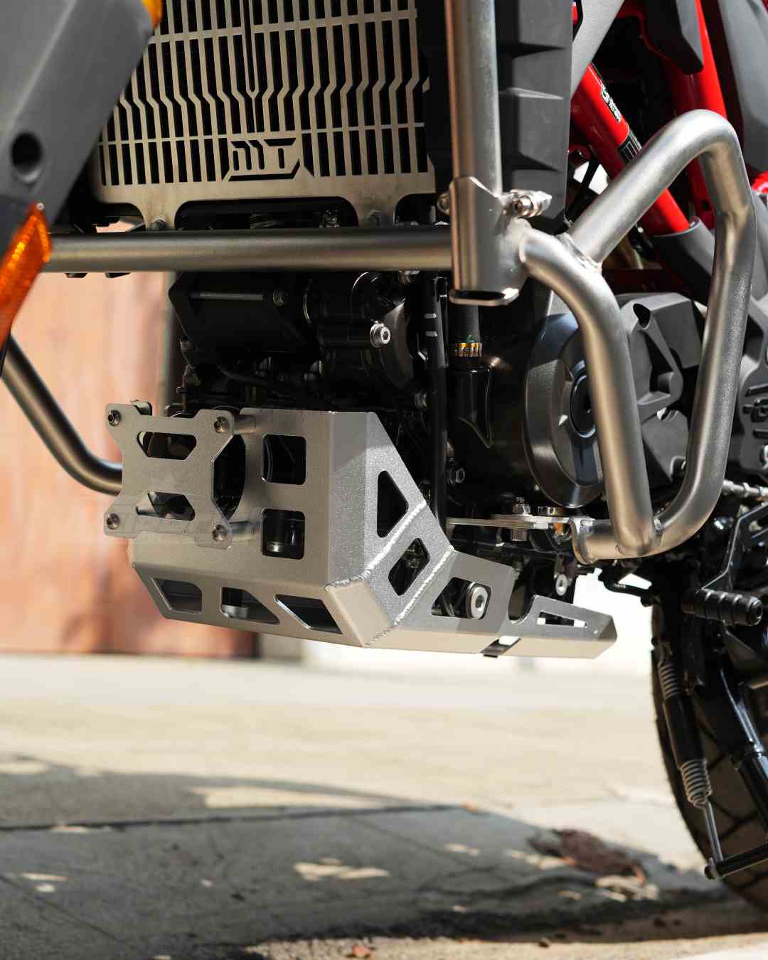 Aluminium Bash Plate For BMW G 310GS - Silver - Motodrift