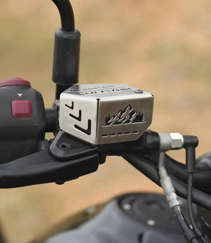 Moto Torque Front Master Cylinder Guard For Royal Enfield Himalayan 450 Stainless Steel - Motodrift