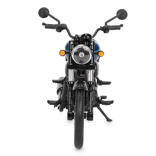 Meteor 350 Miniature - Fireball Blue (Scale Model 1:12) - Motodrift