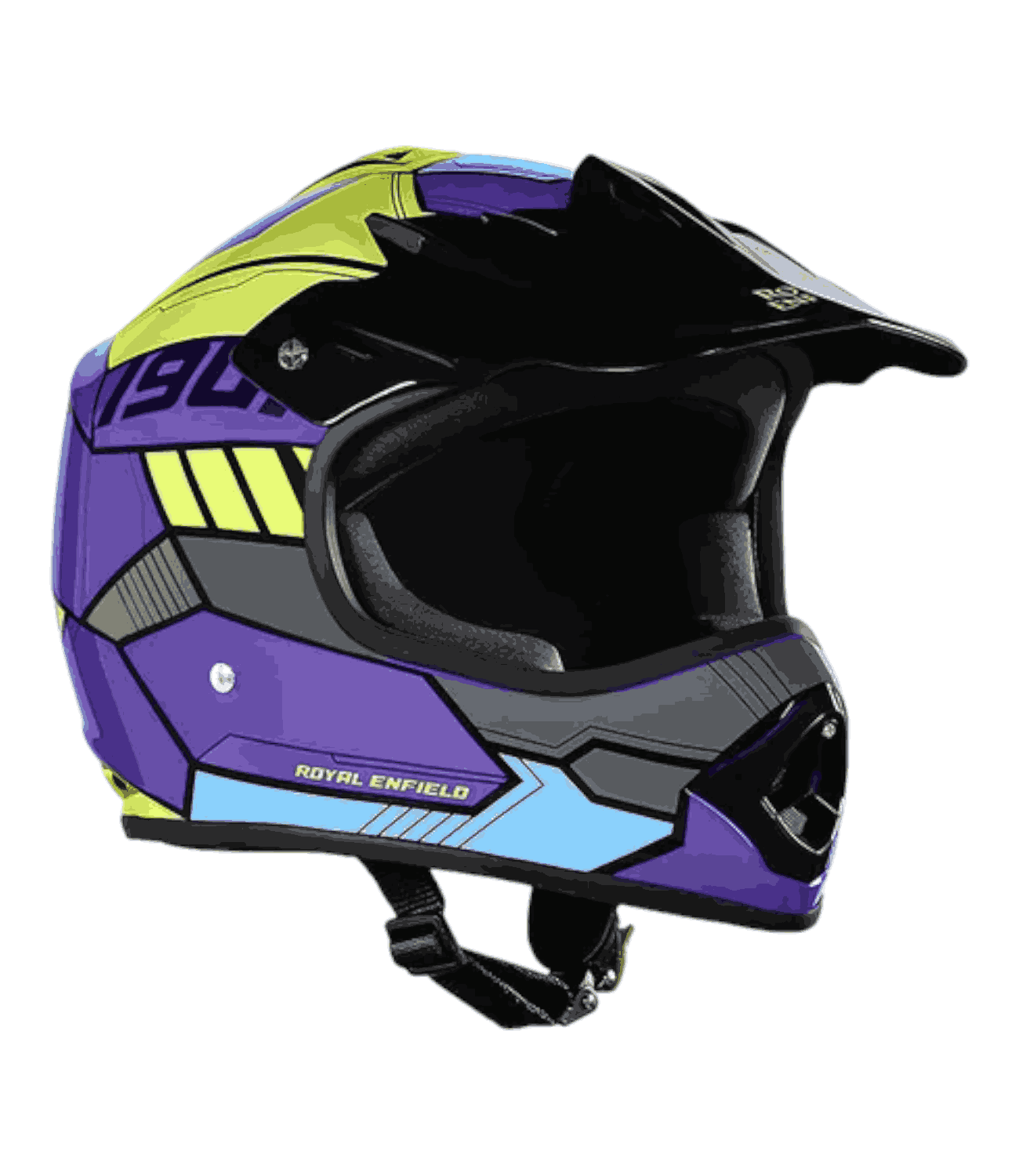 RE Motocross Kids Helmet - Purlple - Motodrift