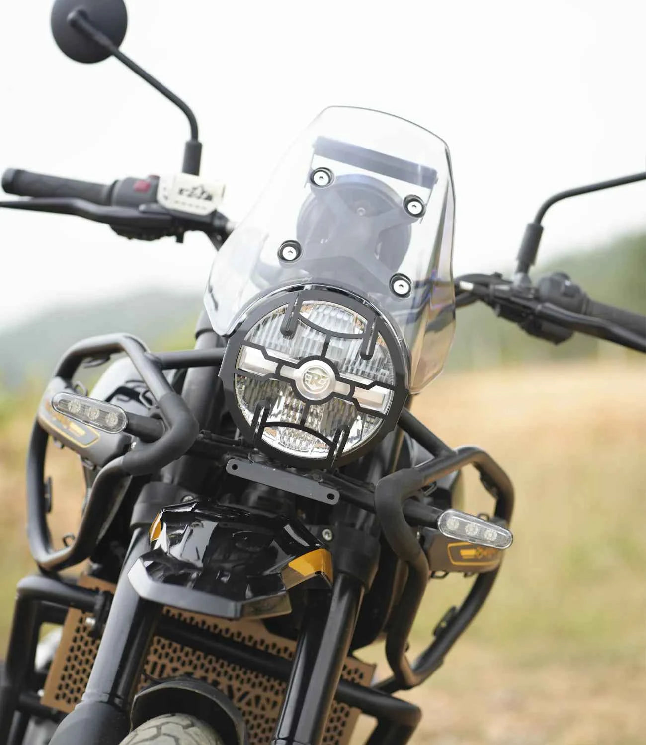 Moto Torque Headlight Grill For Royal Enfield Himalayan 450 - Motodrift