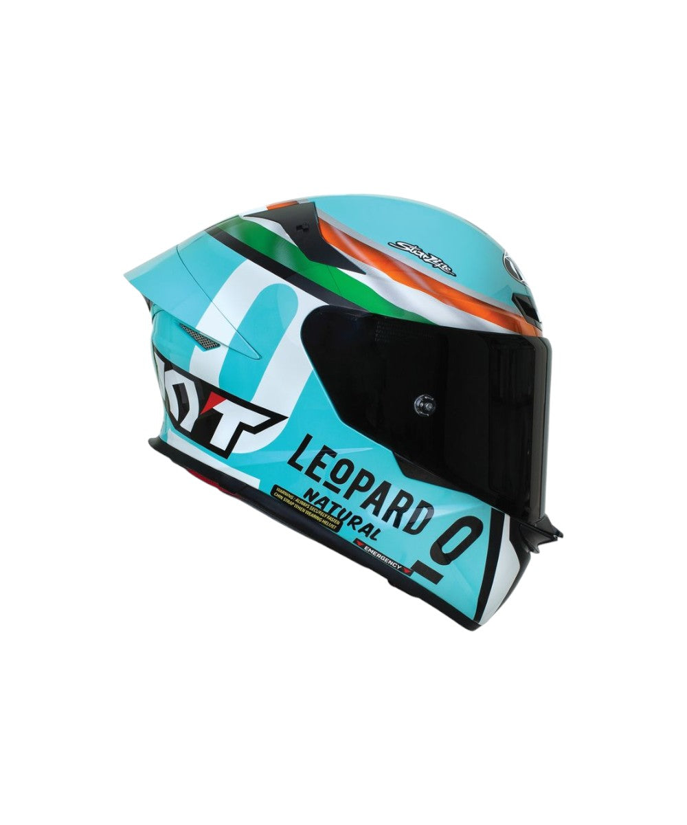 KYT TT Revo Leopard India Edition (Gloss) - Motodrift