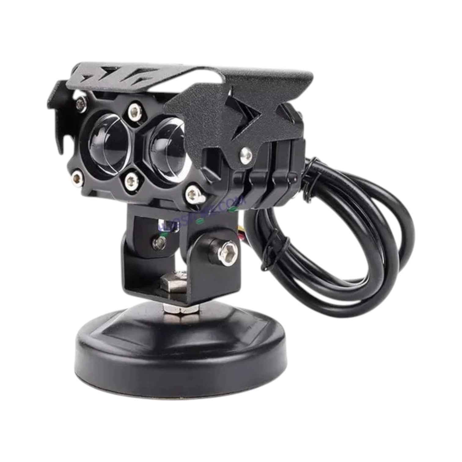HJG Double Lens Future Eyes Fog Light Dual Tone Yellow/White LED, Universal