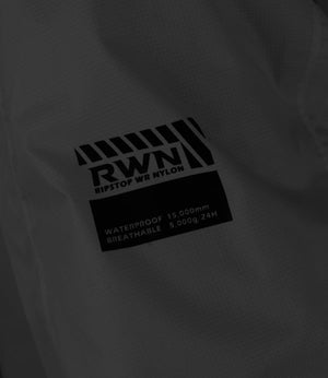 Rynox H2GO PRO Rain Jacket Black - Ultimate Waterproof Protection - Motodrift