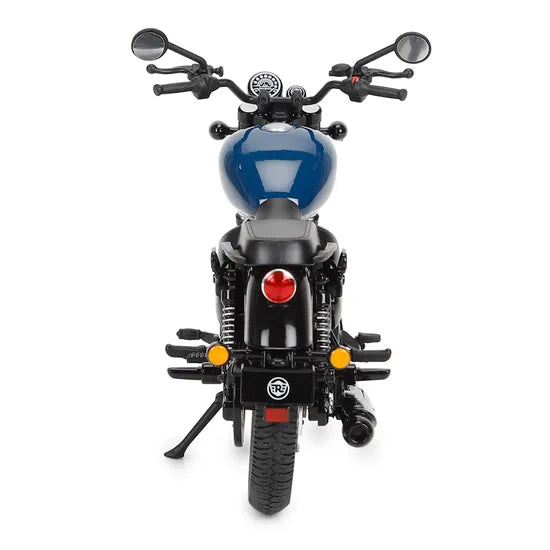 Meteor 350 Miniature - Fireball Blue (Scale Model 1:12) - Motodrift