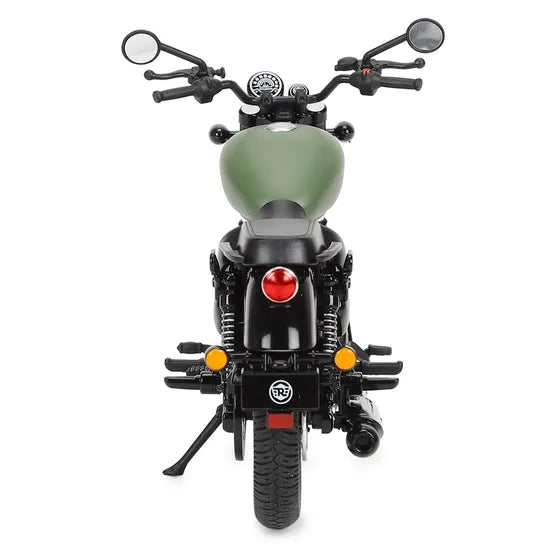Meteor 350 Miniature - Fireball Matt Green (Scale Model 1:12) - Motodrift
