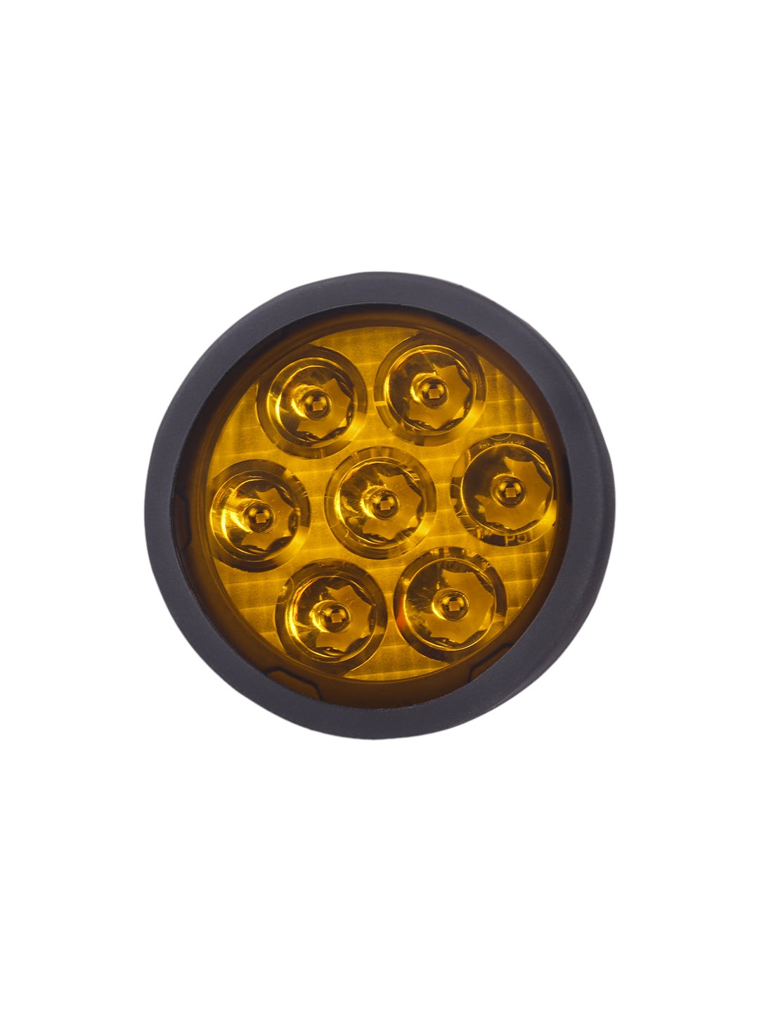 HJG 7 LED Round Fog Light  - 70 Watts - Motodrift