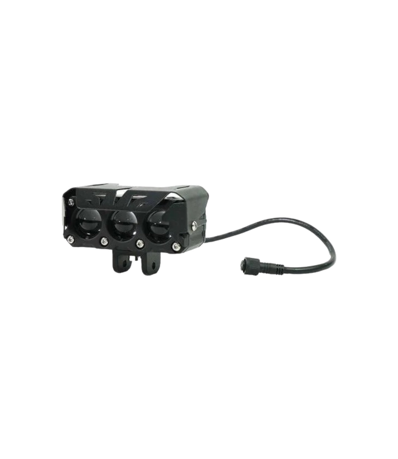 HJG 3 LED Lens Fog Light without Harness - Original - Motodrift