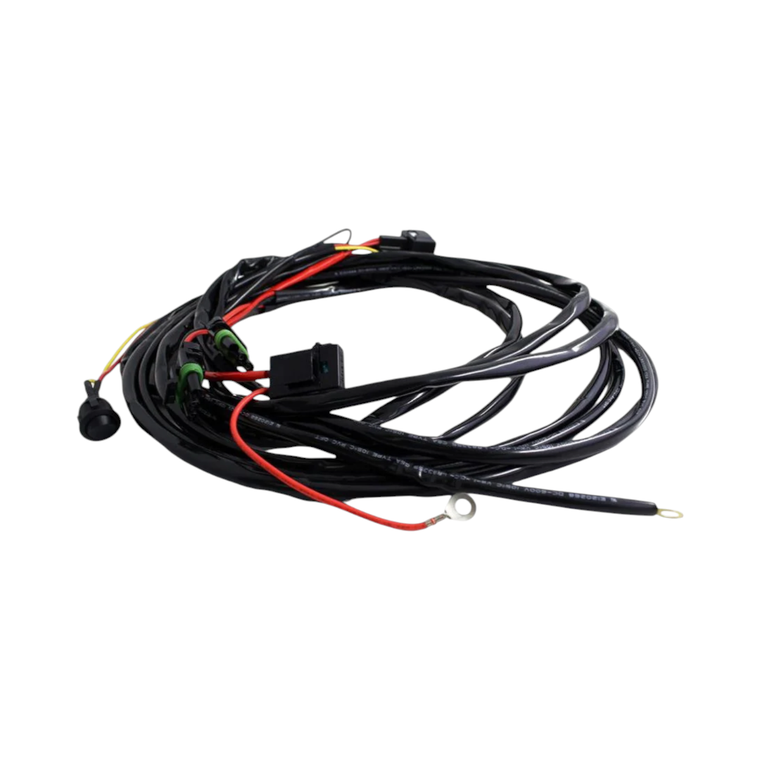 Baja Designs Squadron Racer Edition LED Auxillary Lights (Black) (Pair) - Motodrift