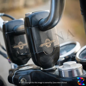 Zana Vertical Handle Bar Riser For Royal Enfield Interceptor 650 - Motodrift