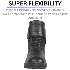 Bison Hunter Riding Boots Black