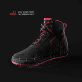 Clan Shoes SNKR Stealth Edition Black Red - Motodrift