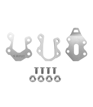 SRC Protective Aluminum Cargo Tail Rack (V2) For Suzuki V-Strom 800DE - Silver - Motodrift